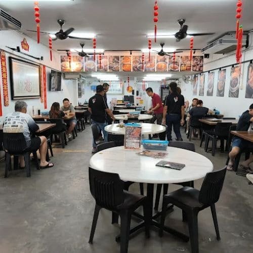 Pandan mutton soup , 班籣羊肚面 , 班蘭海南甘榜鸡饭 , 班兰羊肚面 , 班兰海南甘榜鸡饭